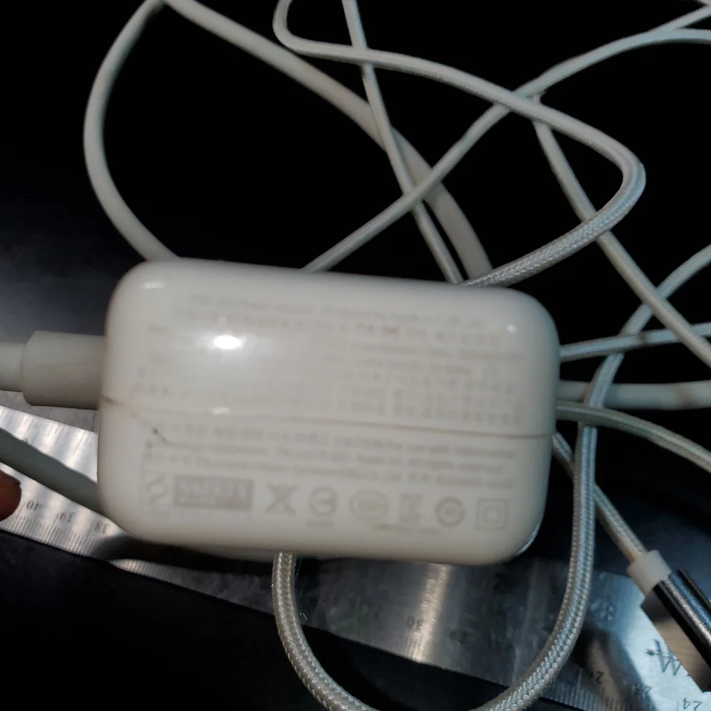 Apple A1357 10W USB Power Adapter Wall Charger w/Ext. Cord 6Ft+10Ft Durable Nylo